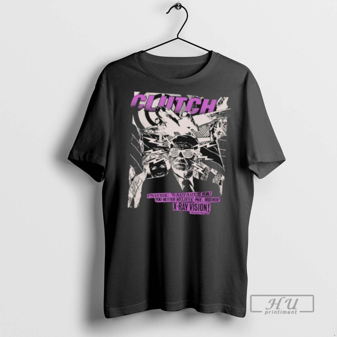 Officials Trending Clutch Psychic Warfare Is Real You Better Believe Me Brother X Ray Vision - T-Shirt, Sweatshirt, Hoodie