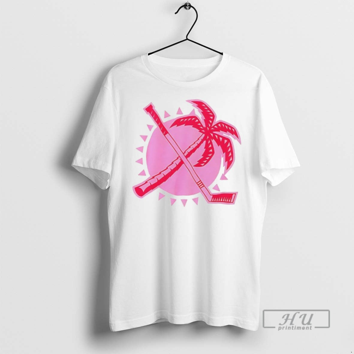 Officials Trending Florida Panthers Sun And Stick Pink Logo T Shirt Unisex T-shirt, Sweatshirt, Hoodie, Long Sleeve Tee - T-Shirt, Sweatshirt, Hoodie