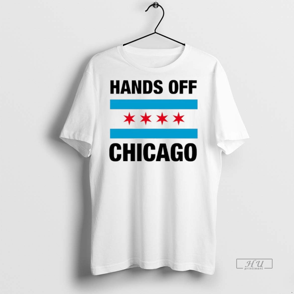 Officials Trending Hands Off Chicago Logo T Shirt Sweater Unisex T-shirt, Sweatshirt, Hoodie, Long Sleeve Tee - T-Shirt, Sweatshirt, Hoodie