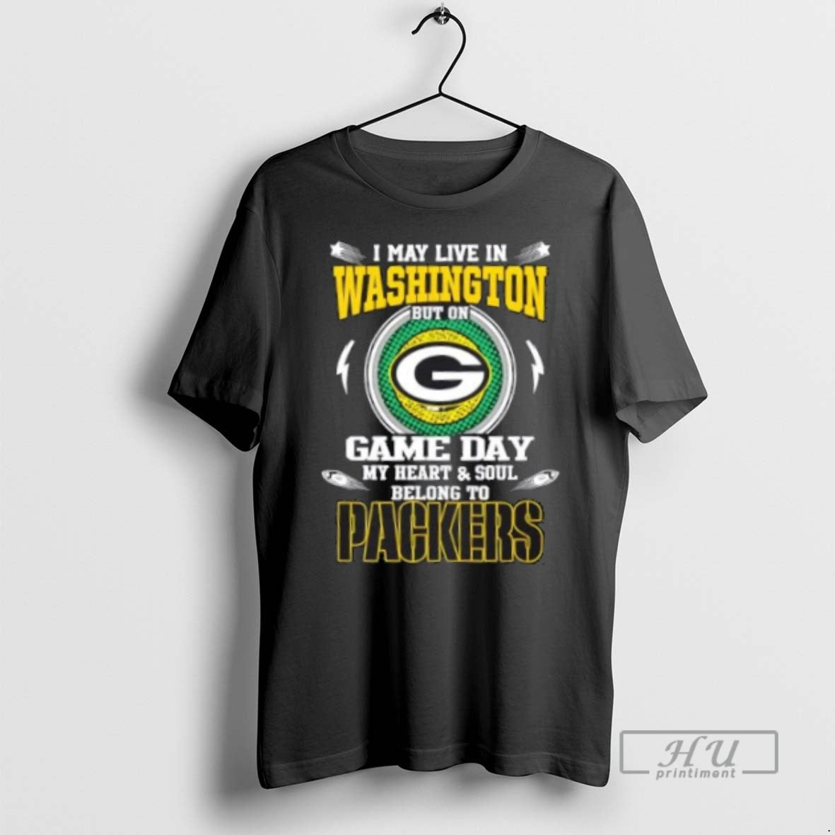 Officials Trending I May Live In Washington But On Game Day My Heart And Soul Unisex T-shirt, Sweatshirt, Hoodie, Long Sleeve Tee - T-Shirt, Sweatshirt, Hoodie