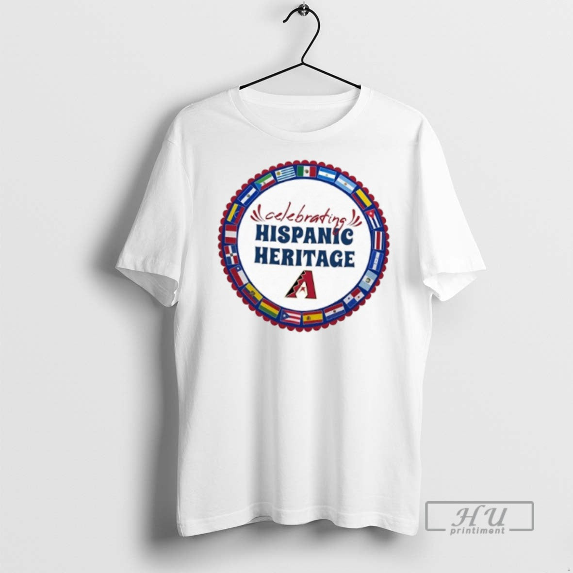 Officials Trending Mlb Arizona Diamondbacks Starter Celebrating Hispanic Heritage T Shirt Unisex T-shirt, Sweatshirt, Hoodie, Long Sleeve Tee - T-Shirt, Sweatshirt, Hoodie