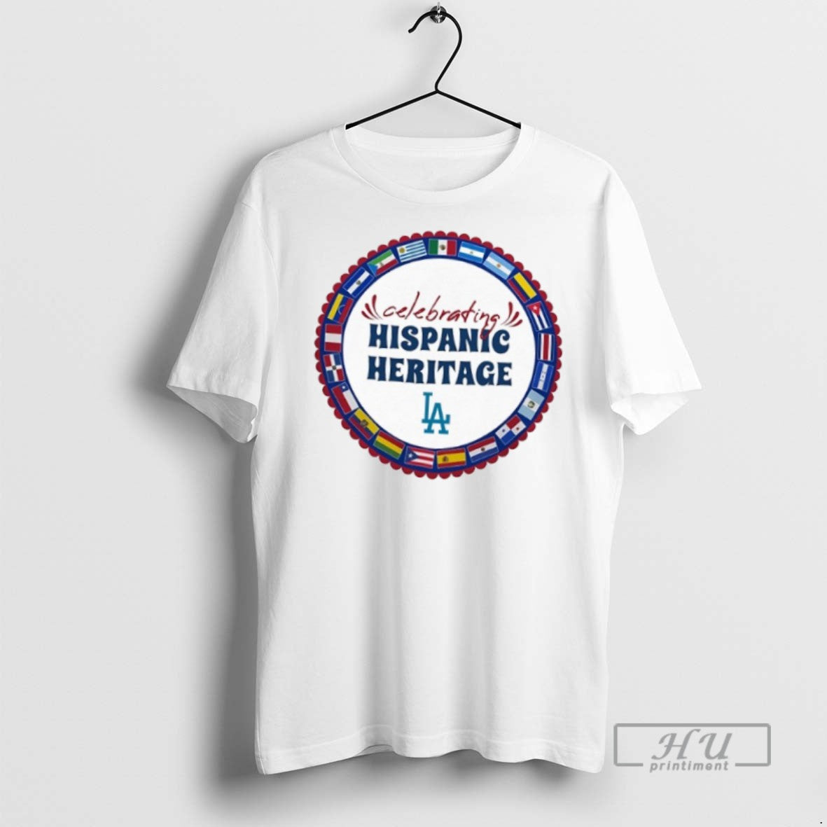 Officials Trending Mlb Los Angeles Dodgers Starter Celebrating Hispanic Heritage T Shirt Unisex T-shirt, Sweatshirt, Hoodie, Long Sleeve Tee - T-Shirt, Sweatshirt, Hoodie