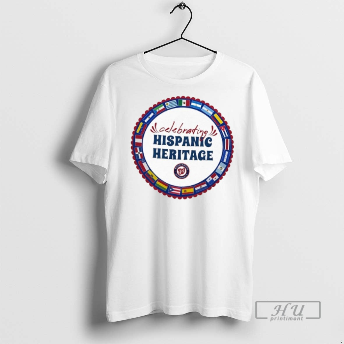 Officials Trending Mlb Washington Nationals Starter Celebrating Hispanic Heritage T Shirt Unisex T-shirt, Sweatshirt, Hoodie, Long Sleeve Tee - T-Shirt, Sweatshirt, Hoodie