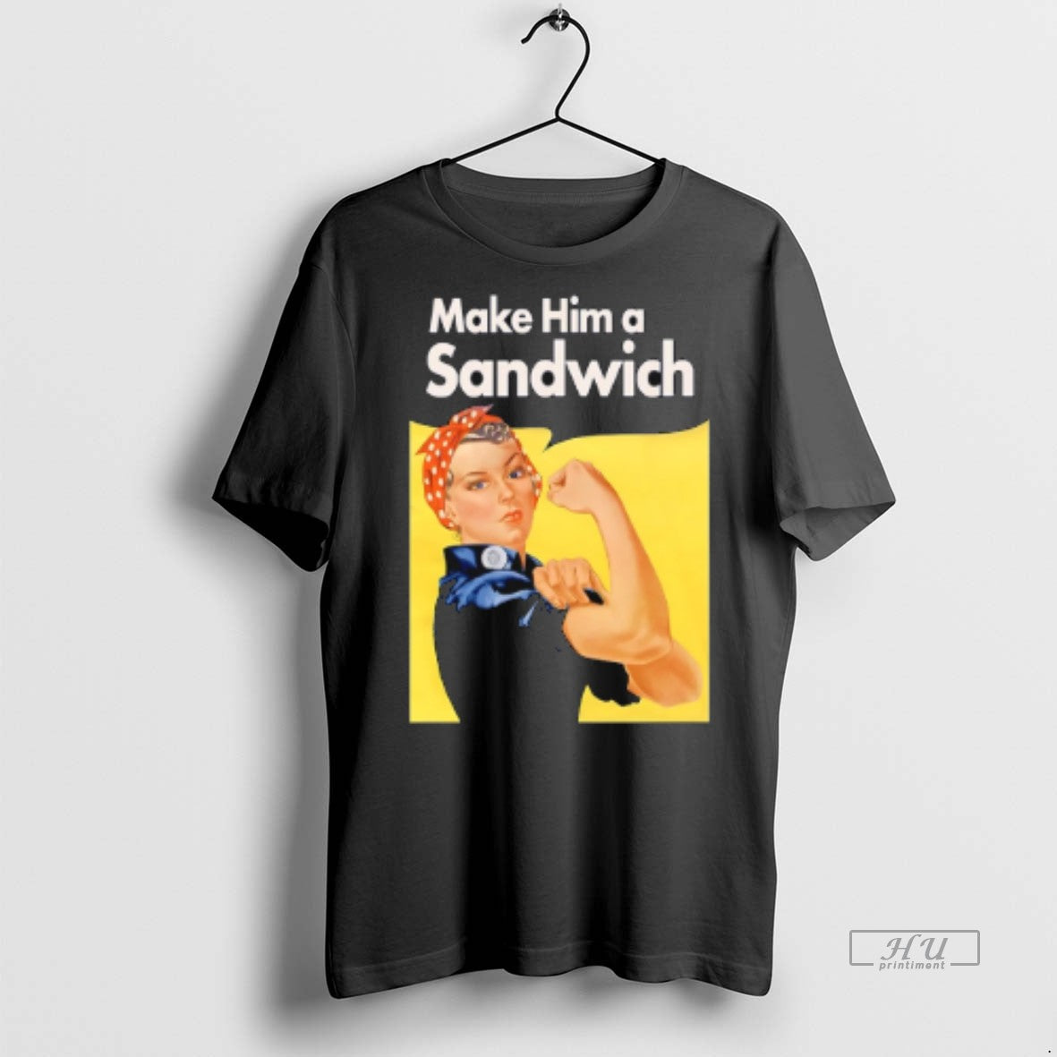 Officials Trending Make Him A Sandwich Propaganda T Shirt Sweater Unisex T-shirt, Sweatshirt, Hoodie, Long Sleeve Tee - T-Shirt, Sweatshirt, Hoodie