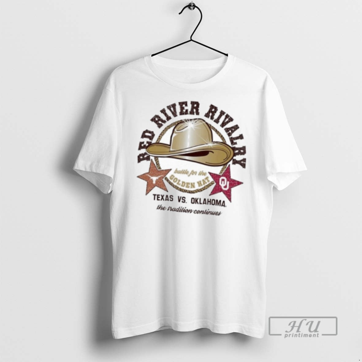 Officials Trending Red River Rivalry 2025 Texas Vs Oklahoma The Tradition Continues T Shirt - T-Shirt, Sweatshirt, Hoodie