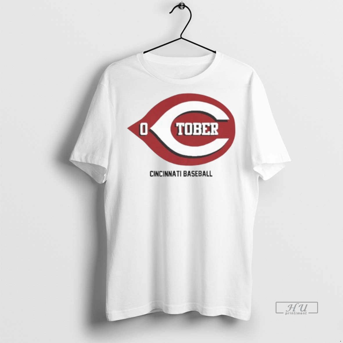 Officials Trending Redtober Cincinnati October Baseball T Shirt Sweater Unisex T-shirt, Sweatshirt, Hoodie, Long Sleeve Tee - T-Shirt, Sweatshirt, Hoodie