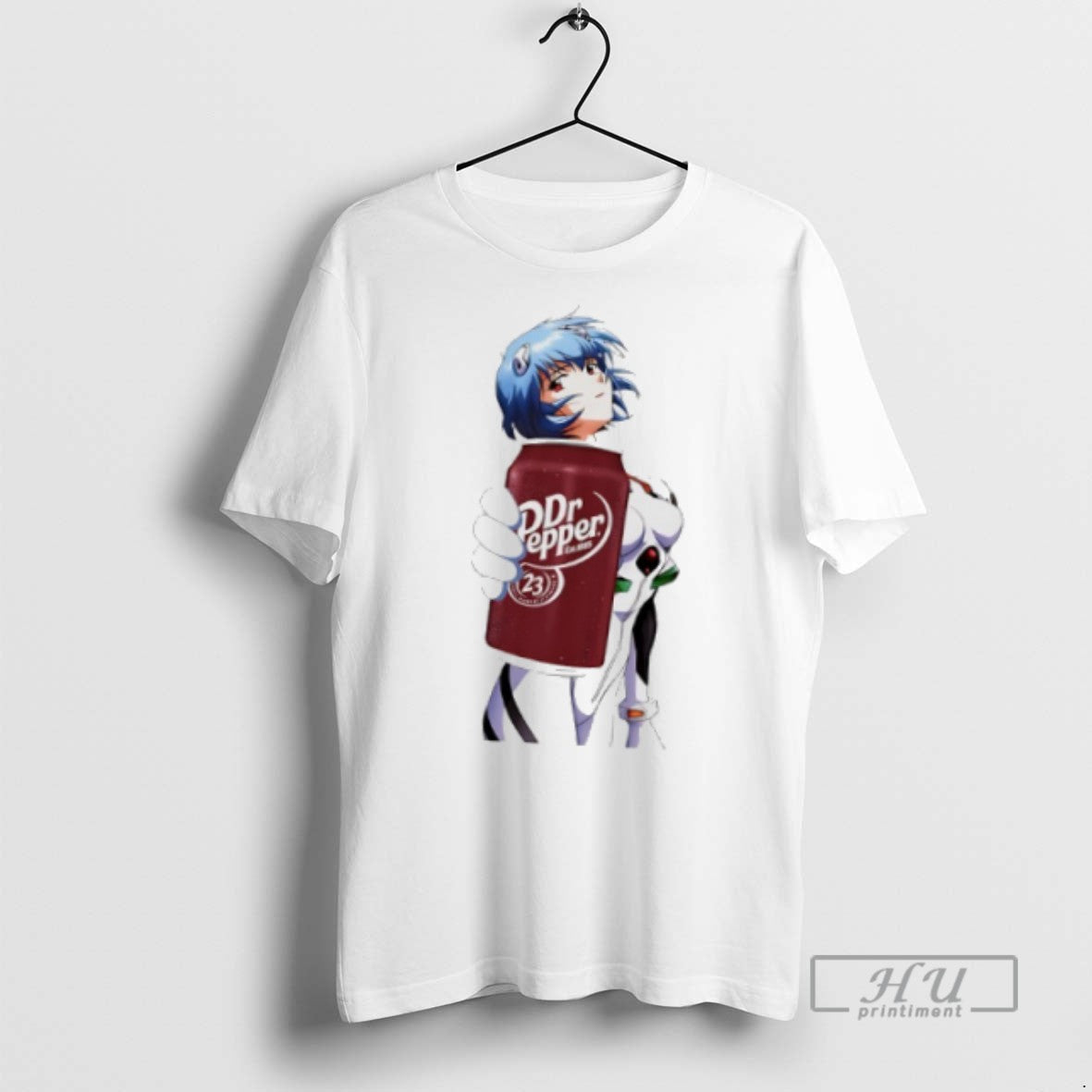 Officials Trending Rei Ayanami X Dr Pepper T Shirt Unisex T-shirt, Sweatshirt, Hoodie, Long Sleeve Tee - T-Shirt, Sweatshirt, Hoodie
