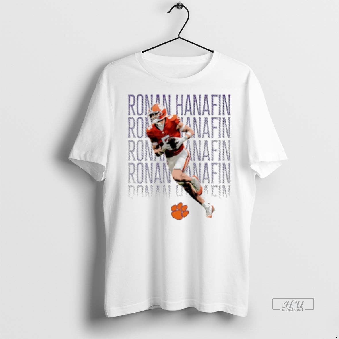 Officials Trending Ronan Hanafin Clemson Tigers Illustrated T Shirt Sweater Unisex T-shirt, Sweatshirt, Hoodie, Long Sleeve Tee - T-Shirt, Sweatshirt, Hoodie