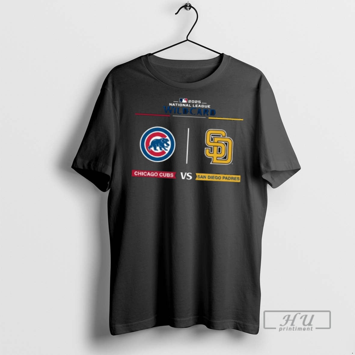 Officials Trending San Diego Padres Vs Chicago Cubs 2025 National League Wild Card Unisex T-shirt, Sweatshirt, Hoodie, Long Sleeve Tee - T-Shirt, Sweatshirt, Hoodie