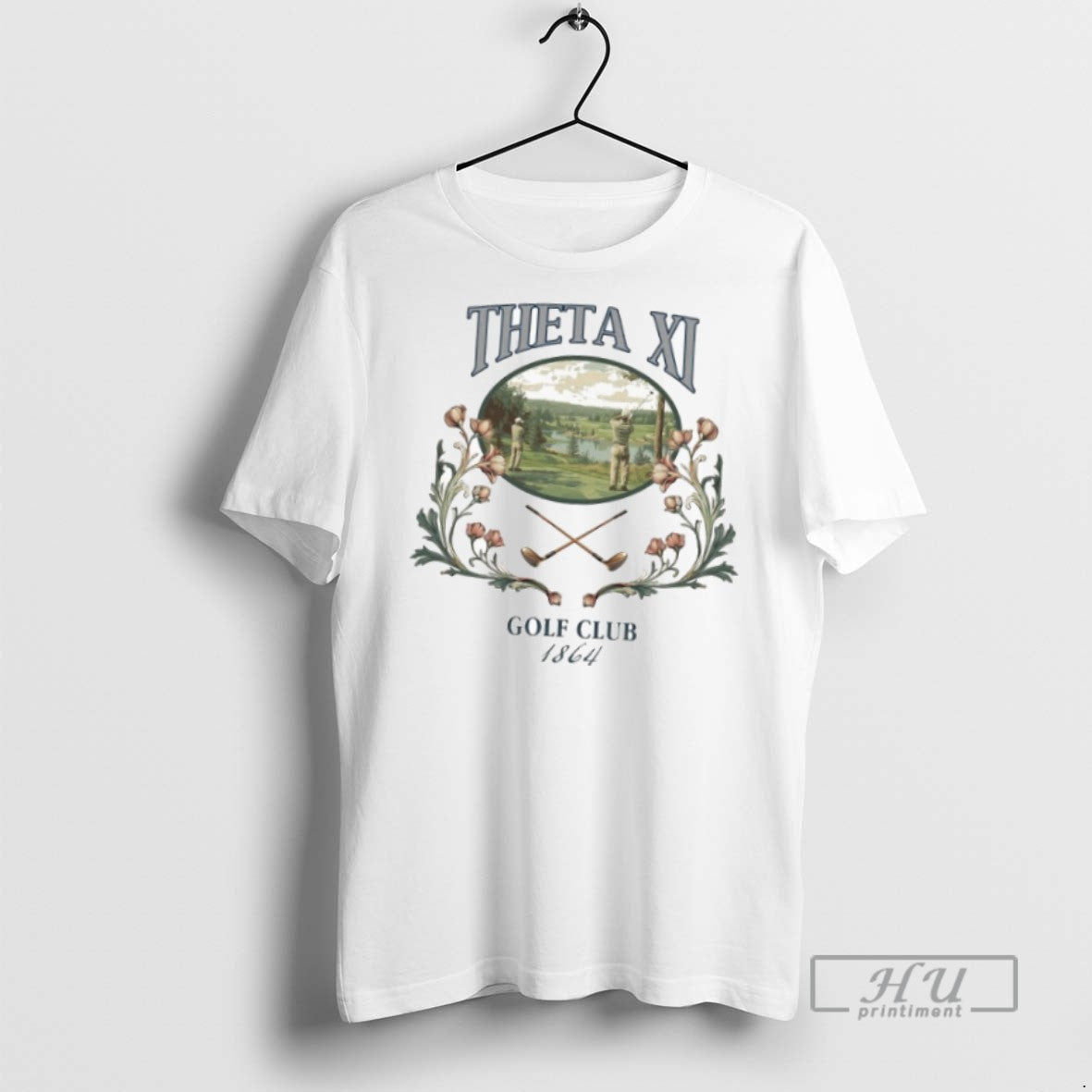 Officials Trending Theta Xi Golf Club 1864 T Shirt Unisex T-shirt, Sweatshirt, Hoodie, Long Sleeve Tee - T-Shirt, Sweatshirt, Hoodie