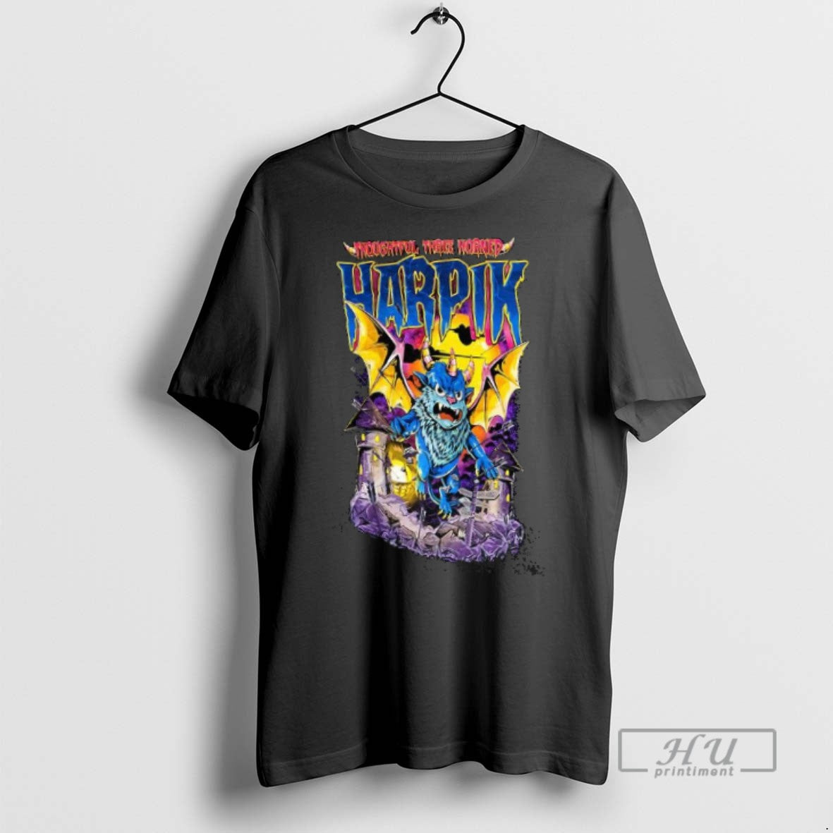 Officials Trending Thoughtful Three Horned Harpik T Shirt Unisex T-shirt, Sweatshirt, Hoodie, Long Sleeve Tee - T-Shirt, Sweatshirt, Hoodie