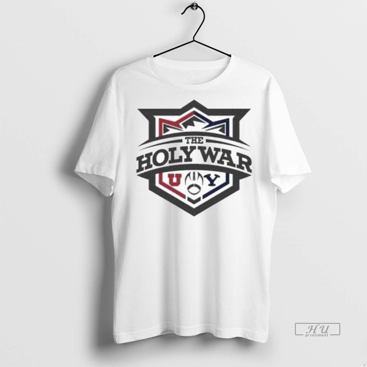 Officials Trending Utah Utes Vs Byu Cougars 2025 The Holy War T Shirt Sweater Unisex T-shirt, Sweatshirt, Hoodie, Long Sleeve Tee - T-Shirt, Sweatshirt, Hoodie