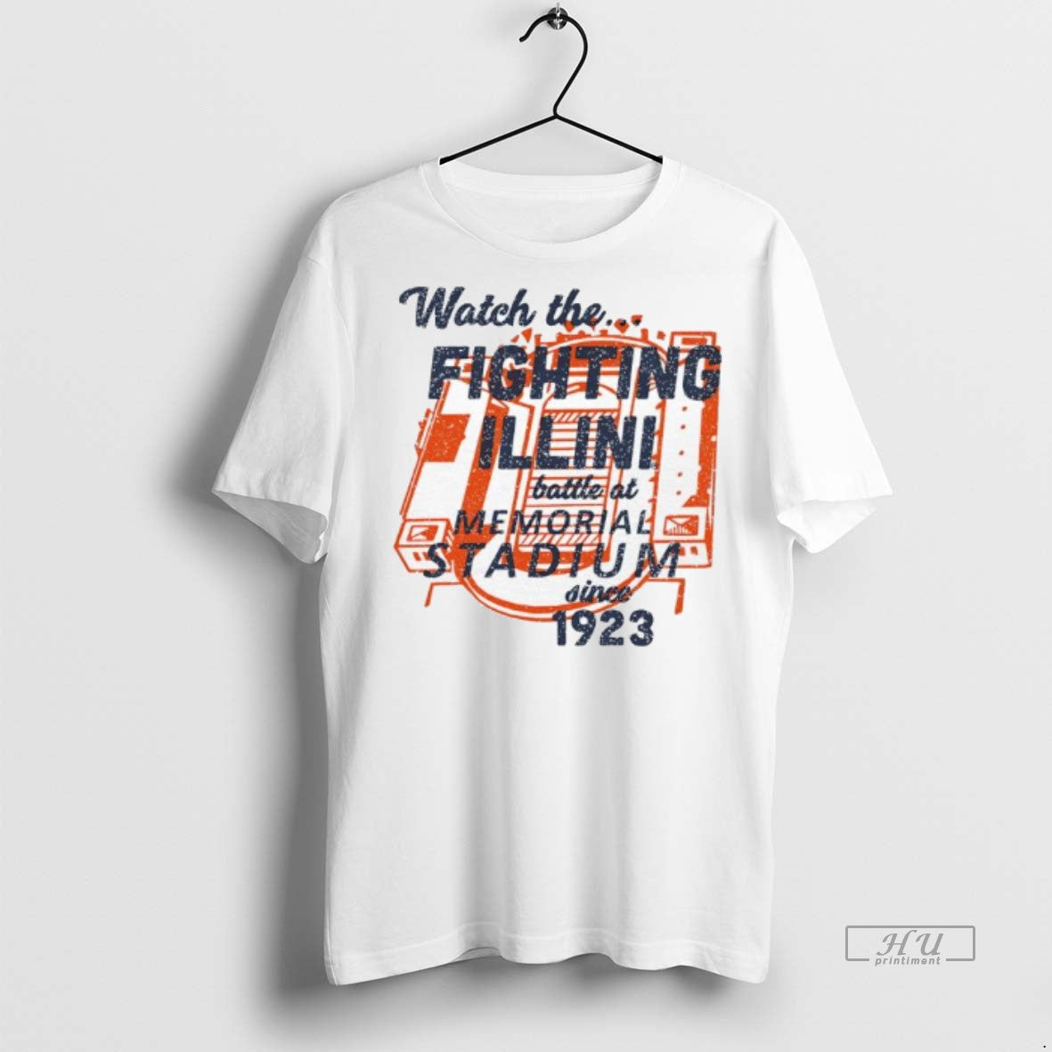 Officials Trending Whatch The Fighting Illini Battle At Memorial Stadium Since 1923 T Shirt Sweater - T-Shirt, Sweatshirt, Hoodie