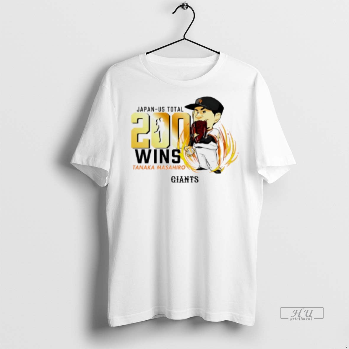 Officials Trending Yomiuri Masahiro Tanakas 200th Victory Japan Us Total Caricature T Shirt Sweater - T-Shirt, Sweatshirt, Hoodie