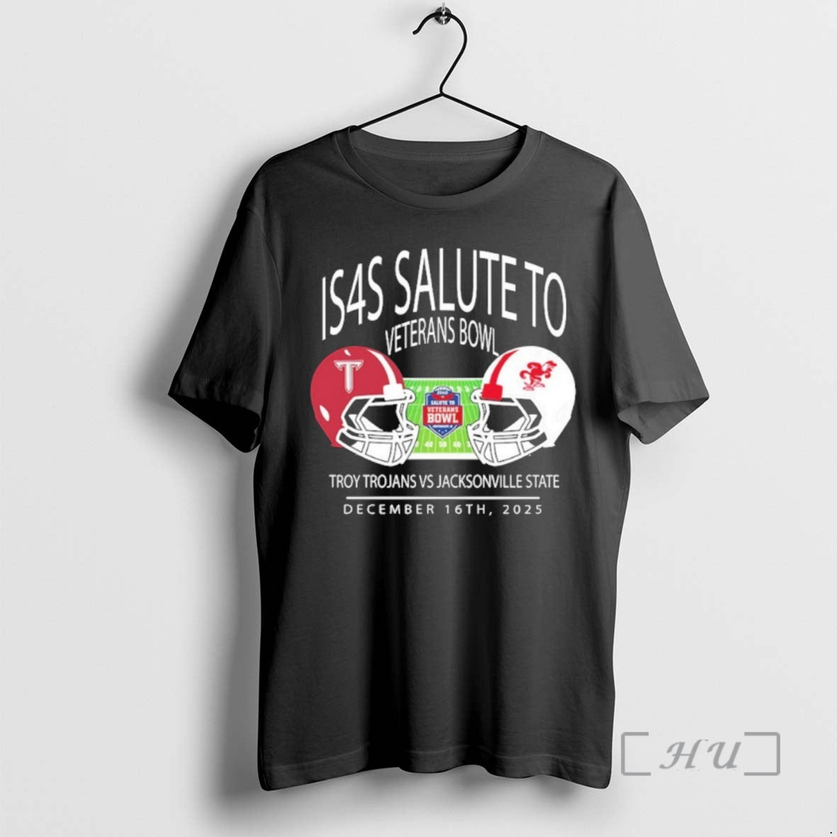 Officials Troy Trojans Football Vs Jacksonville State Gamecocks Is4s Salute To Veterans Bowl December 16 - T-Shirt, Sweatshirt, Hoodie