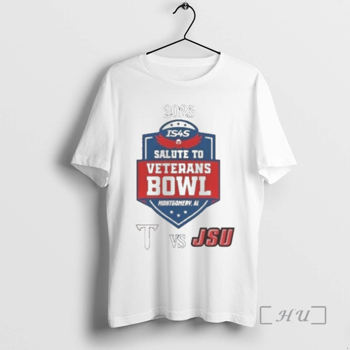 Officials Troy Trojans Vs Jacksonville State Gamecocks 2025 Salute To Veterans Bowl Premium T Shirts - T-Shirt, Sweatshirt, Hoodie