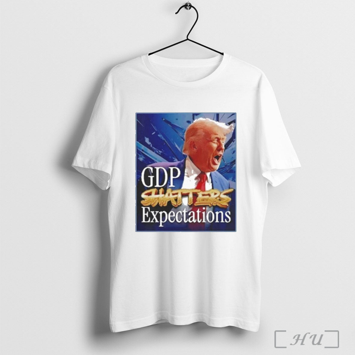 Officials Trump Gdp Shatters Expectations T Shirt Unisex T-shirt, Sweatshirt, Hoodie, Long Sleeve Tee - T-Shirt, Sweatshirt, Hoodie