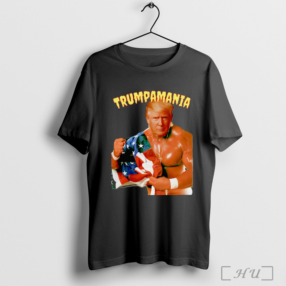 Officials Trumpamania American Flag T Shirt Unisex T-shirt, Sweatshirt, Hoodie, Long Sleeve Tee - T-Shirt, Sweatshirt, Hoodie