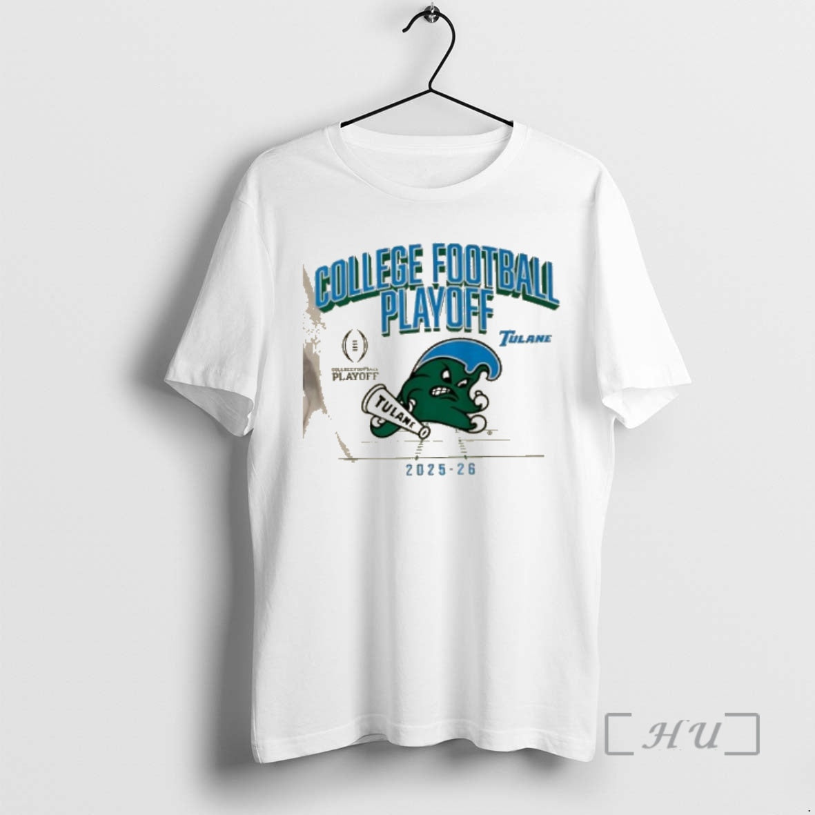 Officials Tulane Football 2025 Cfb Playoff Mascot - T-Shirt, Sweatshirt, Hoodie