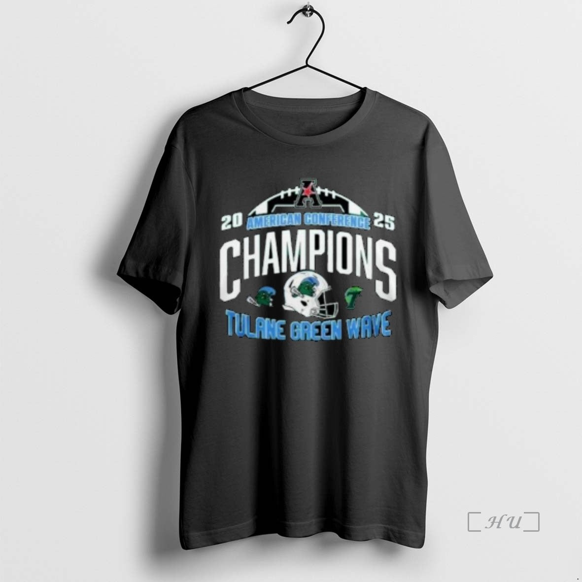 Officials Tulane Green Wave 2025 American Football Champions Helmet Circle Black Premium T Shirts Sweater - T-Shirt, Sweatshirt, Hoodie
