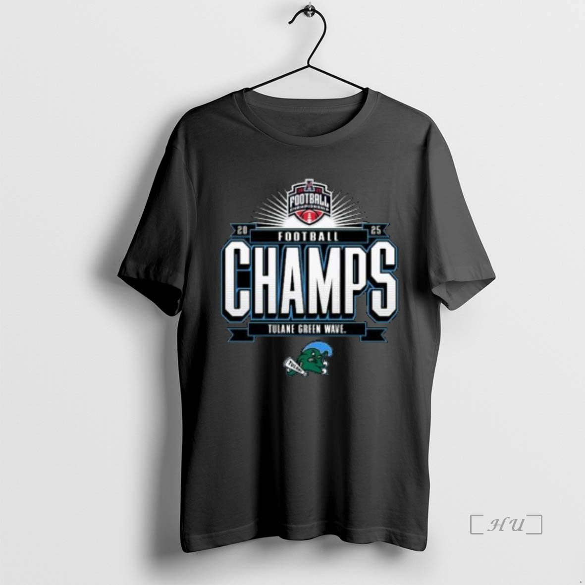 Officials Tulane Green Wave 2025 The American Football Champions Locker Room Circle Black Premium - T-Shirt, Sweatshirt, Hoodie
