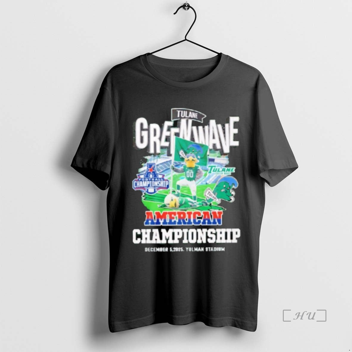 Officials Tulane Green Wave American Championship December 5 2025 - T-Shirt, Sweatshirt, Hoodie