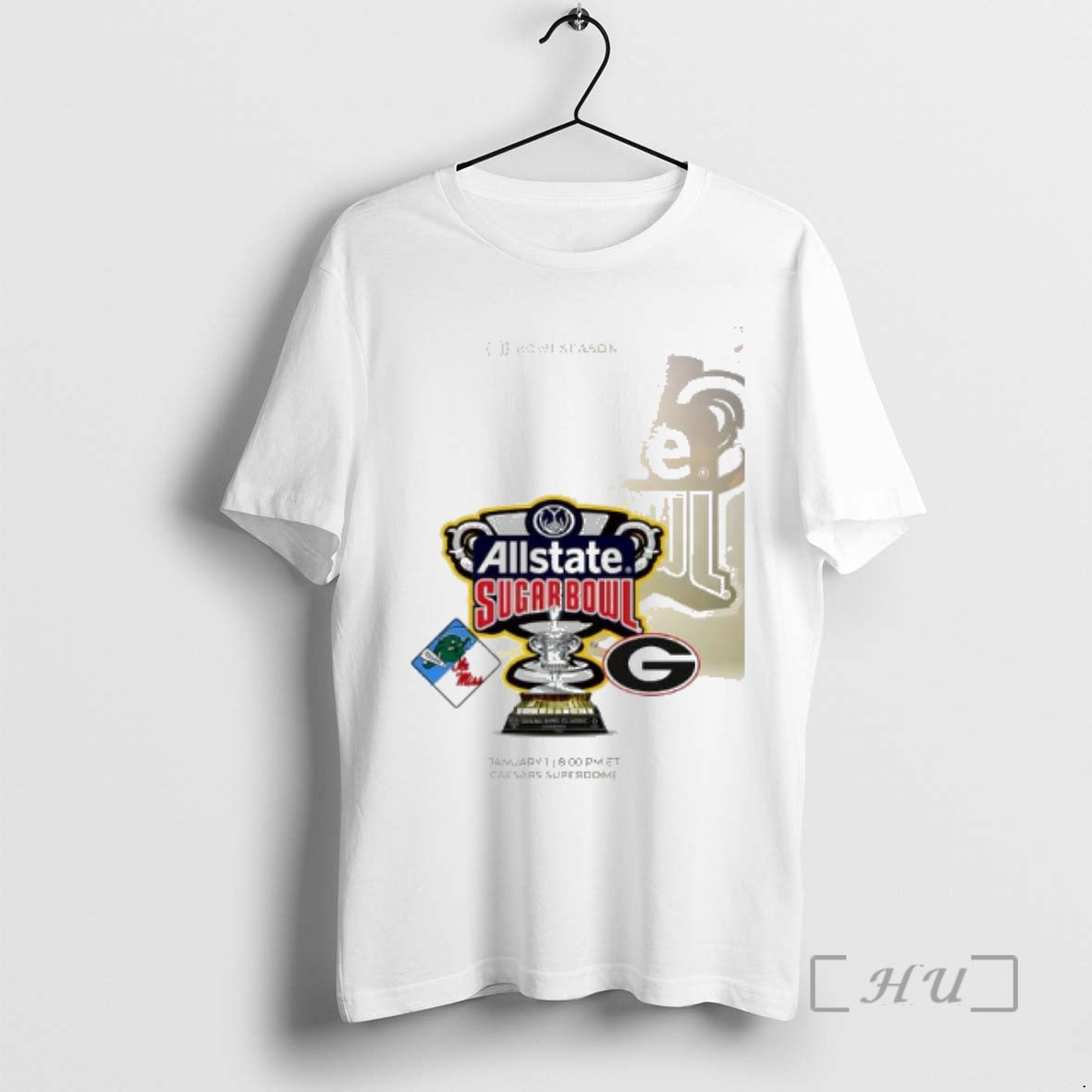 Officials Tulane And Ole Miss Vs Georgia Allstate Sugar Bowl 2026 Premium T Shirts Sweater - T-Shirt, Sweatshirt, Hoodie
