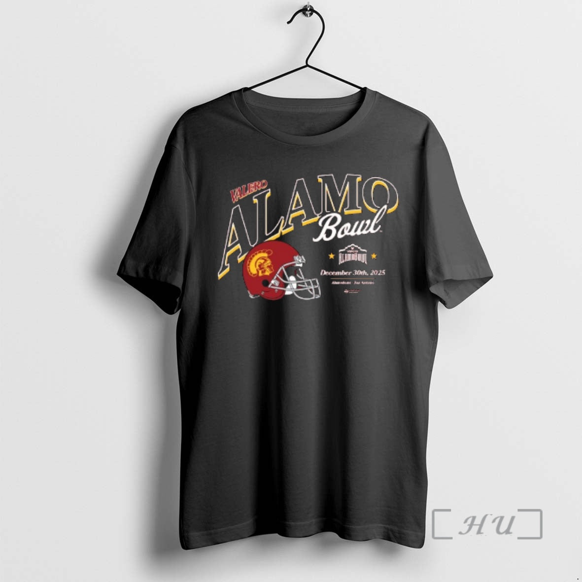 Officials Usc Trojans 2025 Valero Alamo Bowl December 30th 2025 Helmet Premium T Shirts Sweater - T-Shirt, Sweatshirt, Hoodie