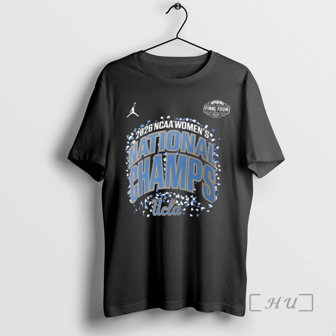 Officials Ucla Bruins 2026 Ncaa Womens Basketball National Champions Confetti Unisex T-shirt, Sweatshirt, Hoodie, Long Sleeve Tee - T-Shirt, Sweatshirt, Hoodie
