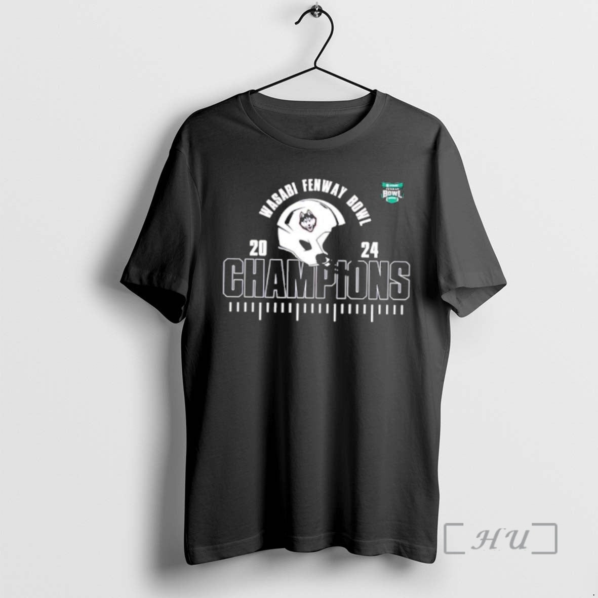 Officials Uconn Huskies Is The 2024 Wasabi Fenway Bowl Champions - T-Shirt, Sweatshirt, Hoodie