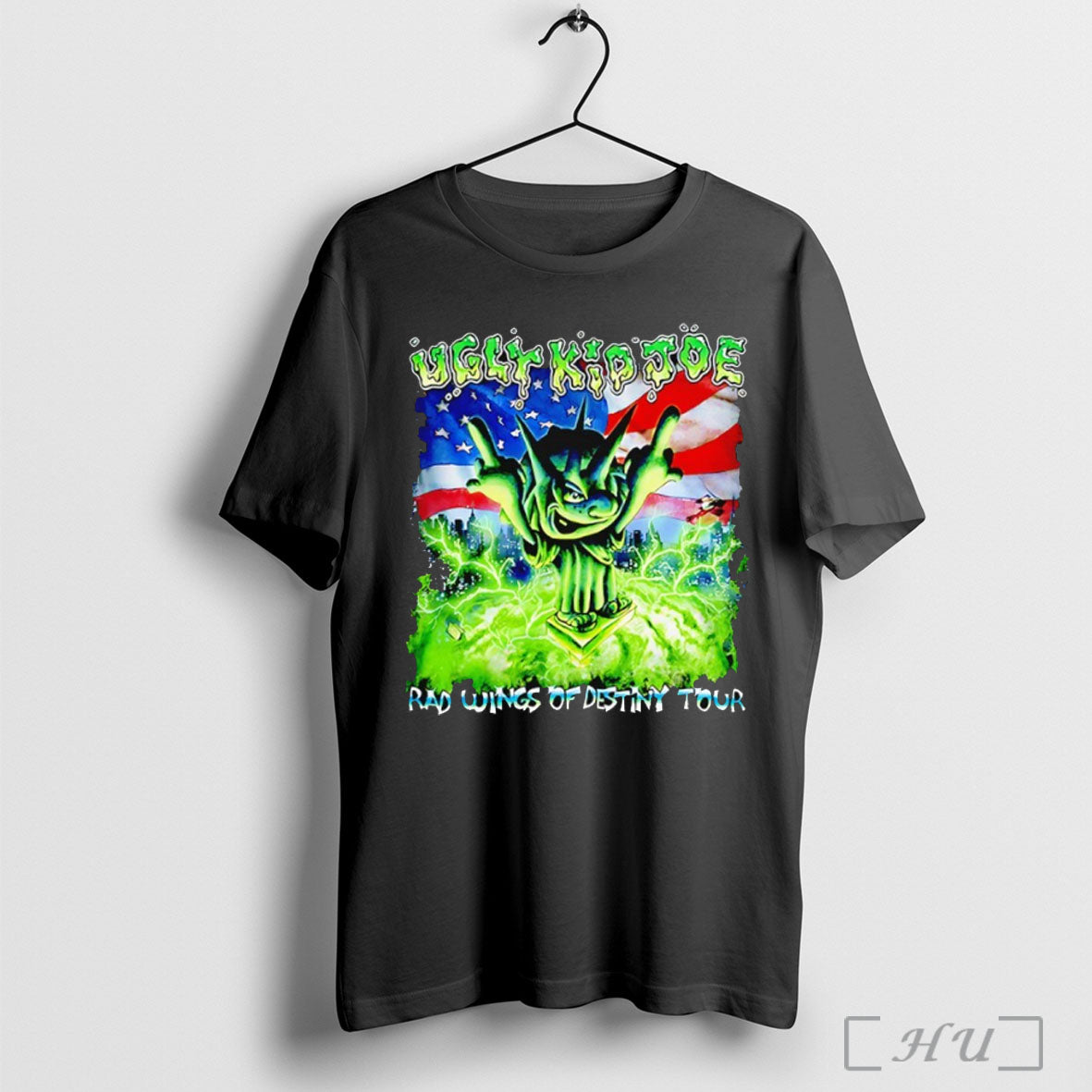 Officials Ugly Kid Joe Rad Wings Of Destiny Tour T Shirt Unisex T-shirt, Sweatshirt, Hoodie, Long Sleeve Tee - T-Shirt, Sweatshirt, Hoodie