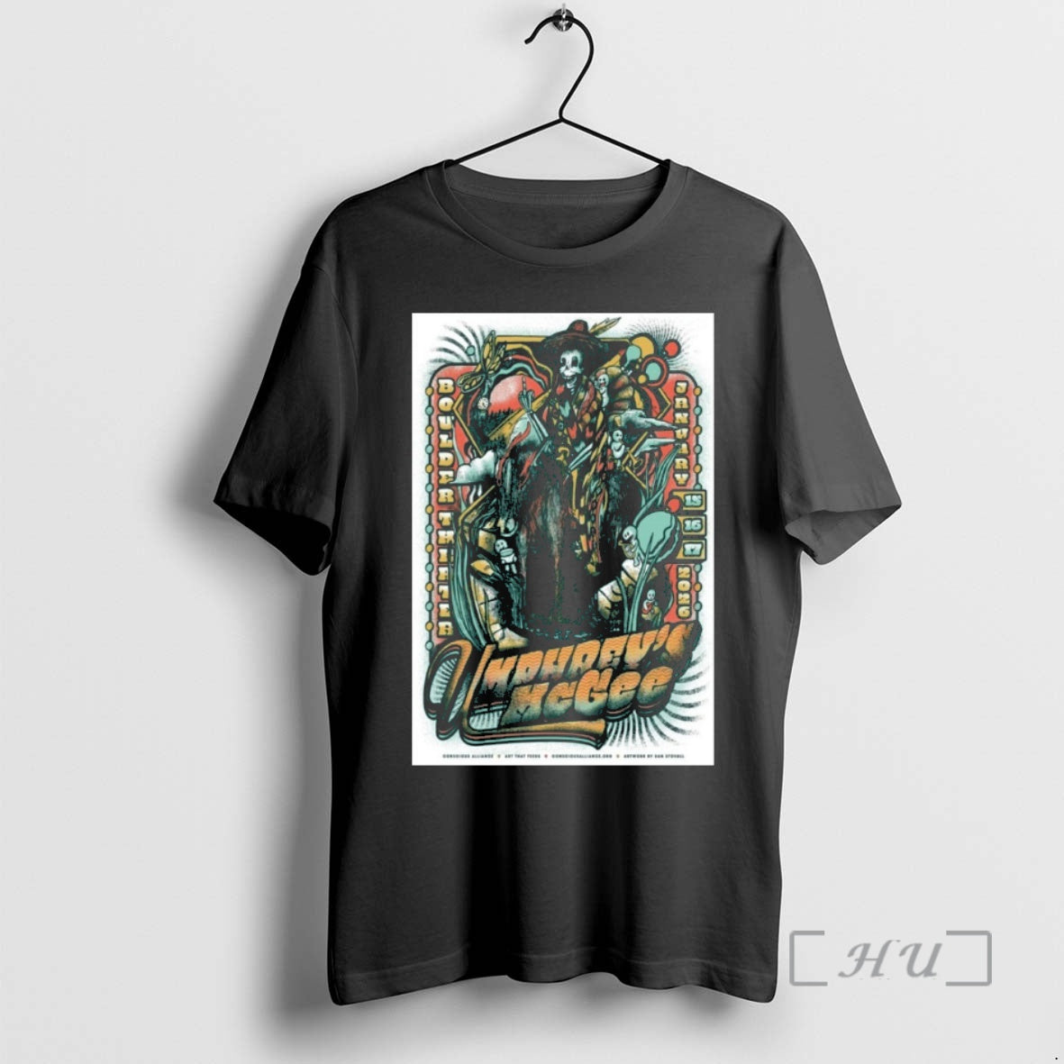 Officials Umphreys Mcgee Jan 15 17 2026 Boulder Theater Boulder Co Tour Premium T Shirts - T-Shirt, Sweatshirt, Hoodie