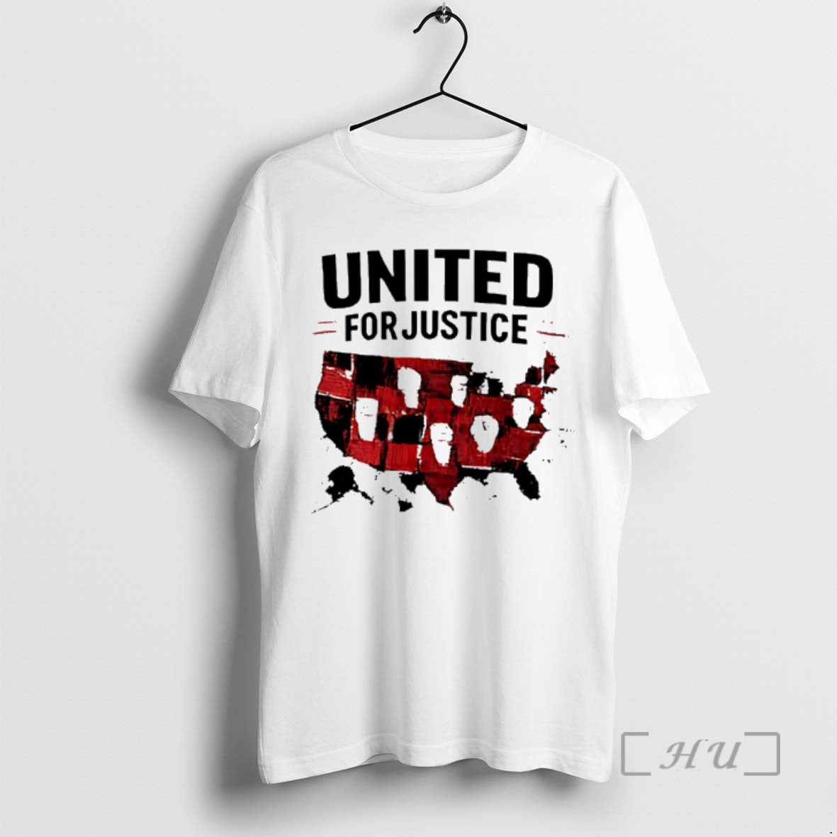 Officials United For Justice Map - T-Shirt, Sweatshirt, Hoodie