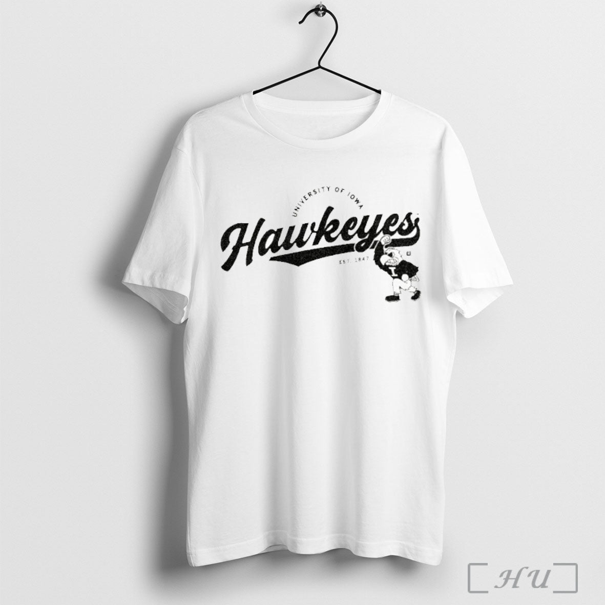 Officials University Of Iowa Hawkeye Script Logo Heavyweight T Shirt Unisex T-shirt, Sweatshirt, Hoodie, Long Sleeve Tee - T-Shirt, Sweatshirt, Hoodie