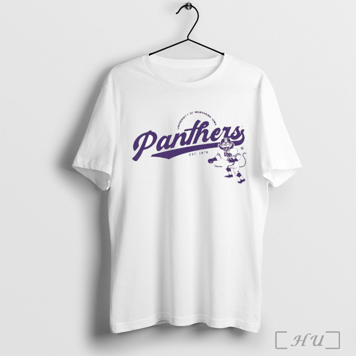 Officials University Of Northern Iowa Panthers Script Logo T Shirt Unisex T-shirt, Sweatshirt, Hoodie, Long Sleeve Tee - T-Shirt, Sweatshirt, Hoodie
