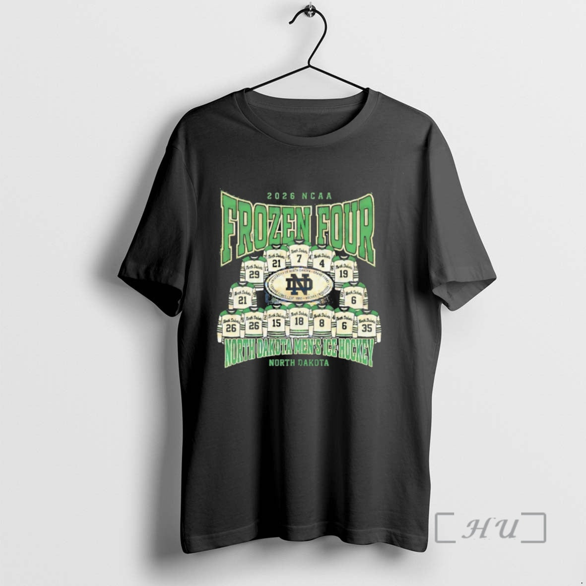 Officials University Of North Dakota 2026 Ncaa Frozen Four Mens Hockey Premium T Shirts Sweater - T-Shirt, Sweatshirt, Hoodie