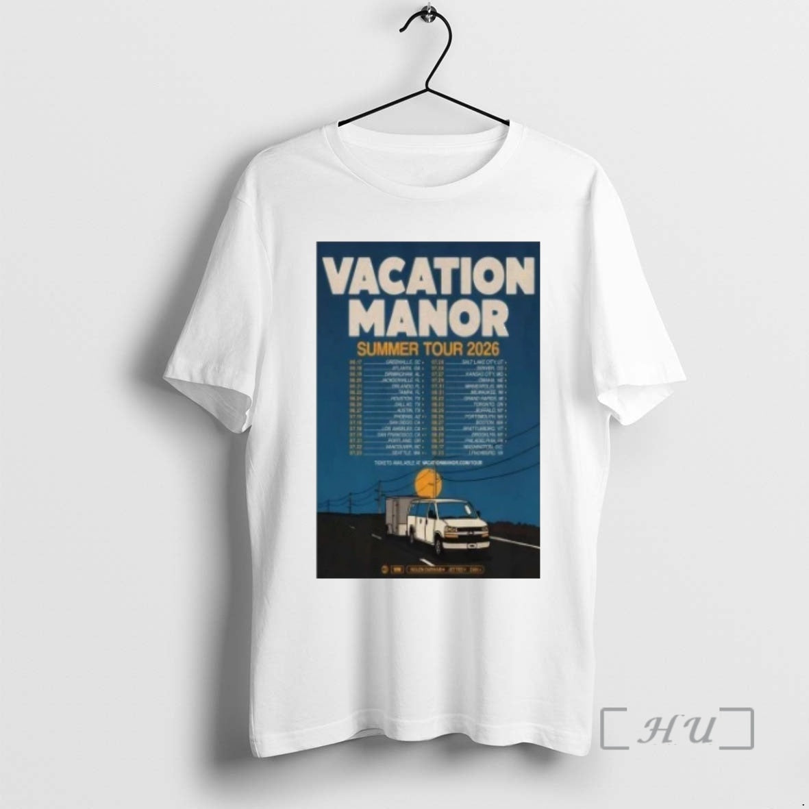 Officials Vacation Manor Summer 2026 Shows Unisex T-shirt, Sweatshirt, Hoodie, Long Sleeve Tee - T-Shirt, Sweatshirt, Hoodie