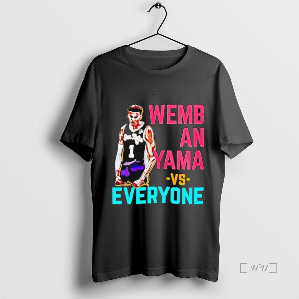 Officials Victor Wembanyama San Antonio Spurs Wembanyama Vs Everyone - T-Shirt, Sweatshirt, Hoodie