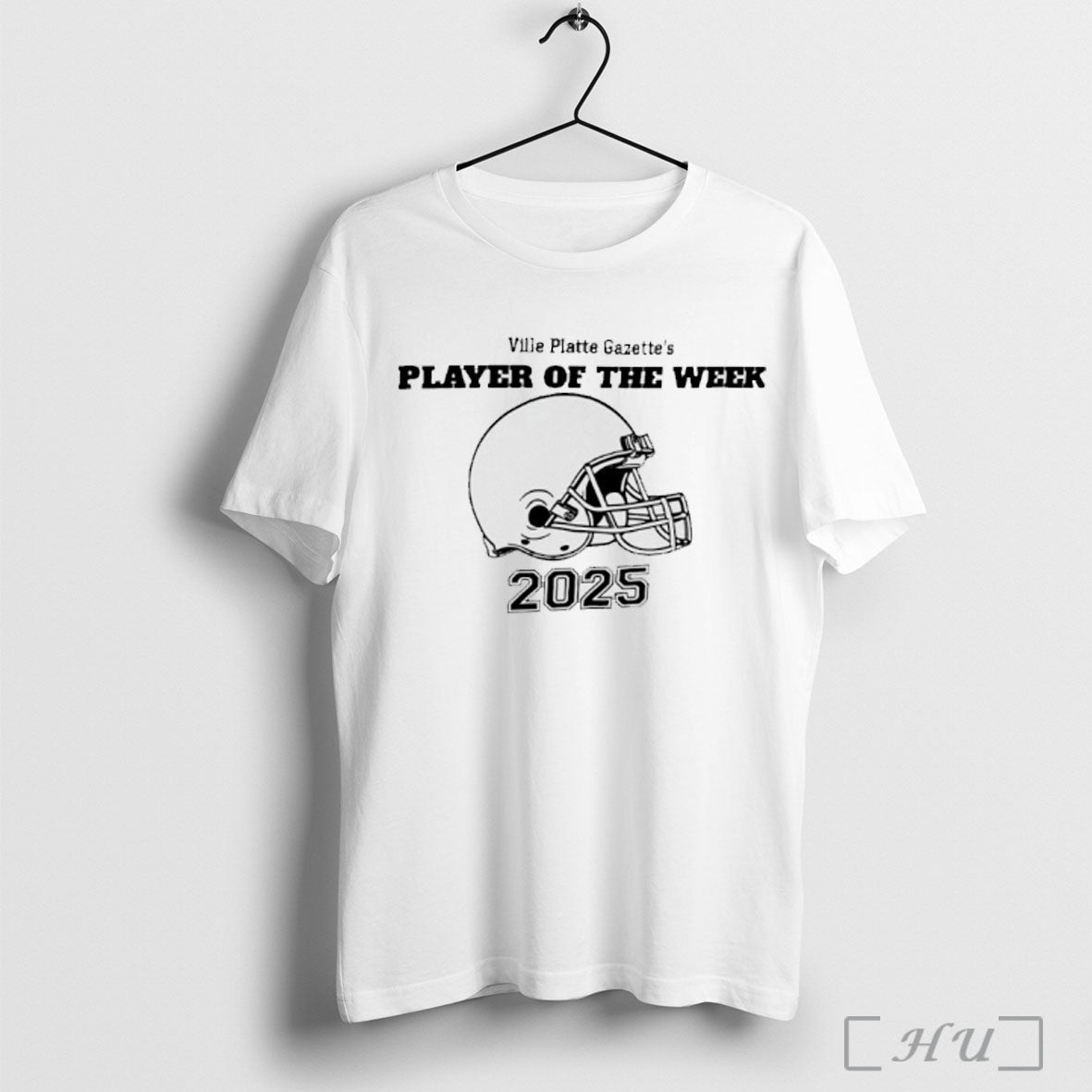 Officials Ville Platte Gazettes Player Of The Week 2025 T Shirt Unisex T-shirt, Sweatshirt, Hoodie, Long Sleeve Tee - T-Shirt, Sweatshirt, Hoodie