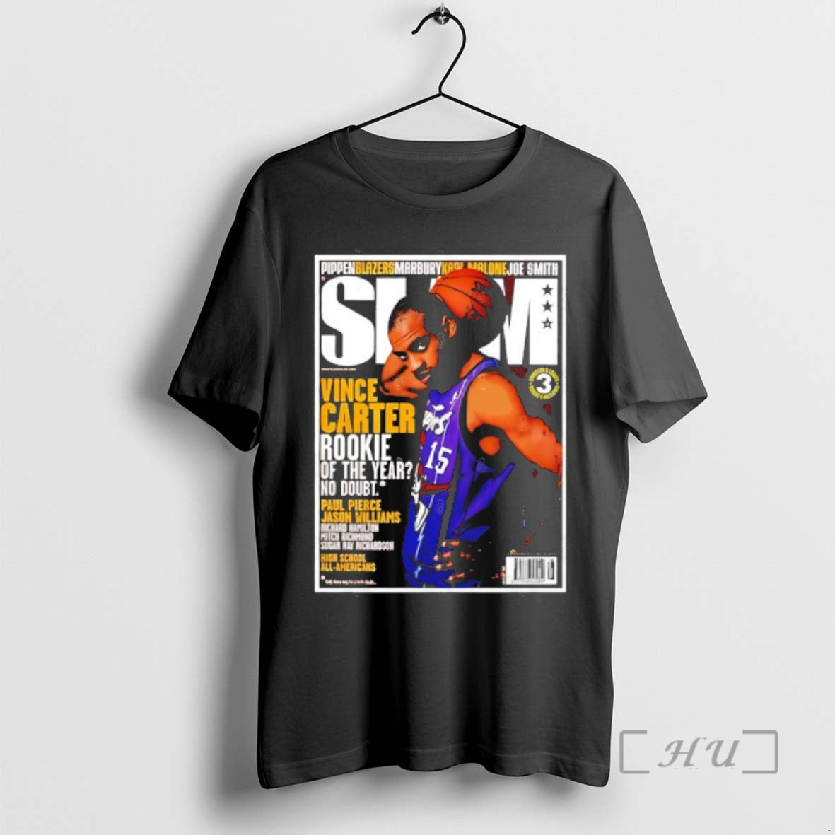Officials Vince Carter Rookie Of The Year No Doubt 2026 Slam Covers Premium T Shirts - T-Shirt, Sweatshirt, Hoodie