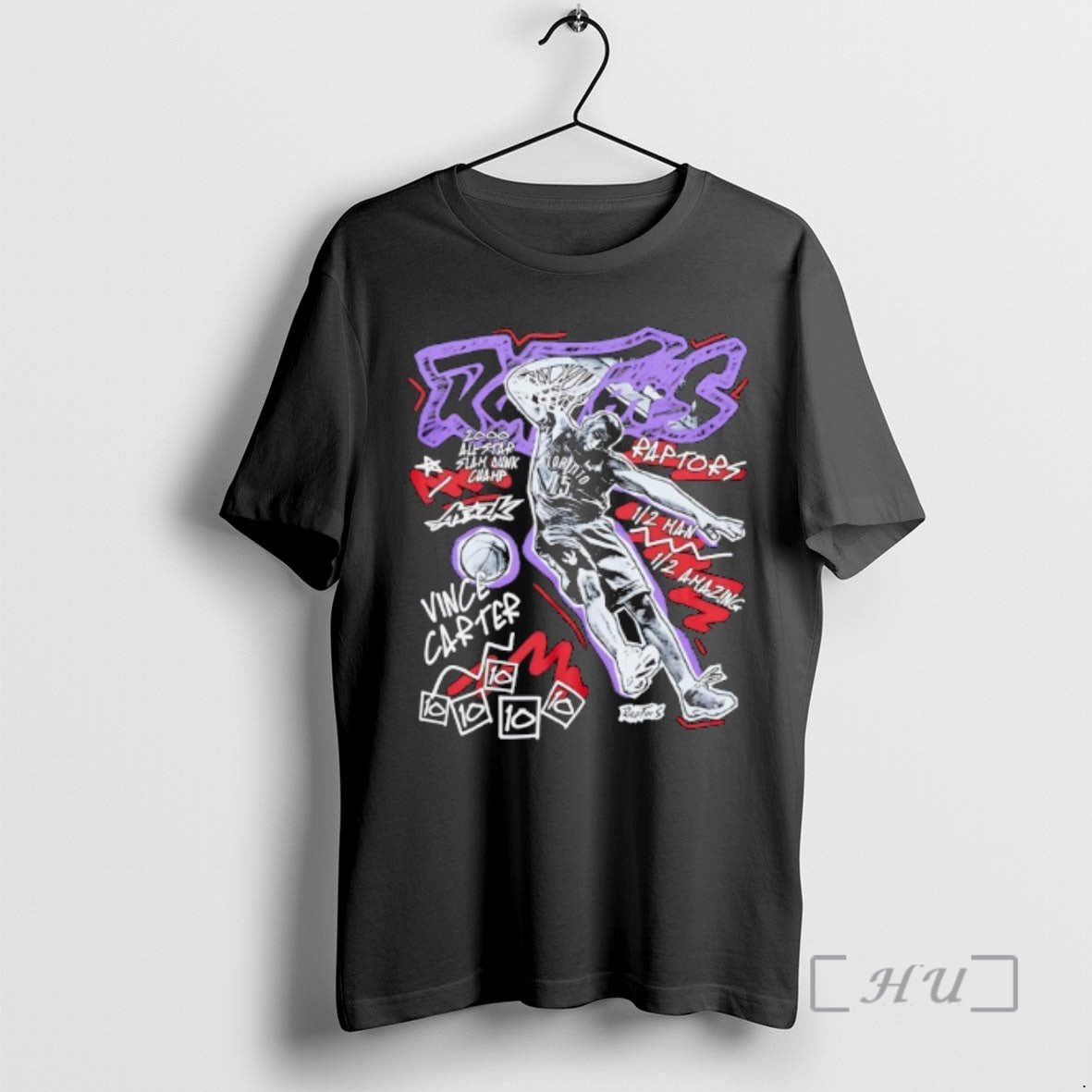 Officials Vince Carter Toronto Raptors Basketballl Chalked Up - T-Shirt, Sweatshirt, Hoodie