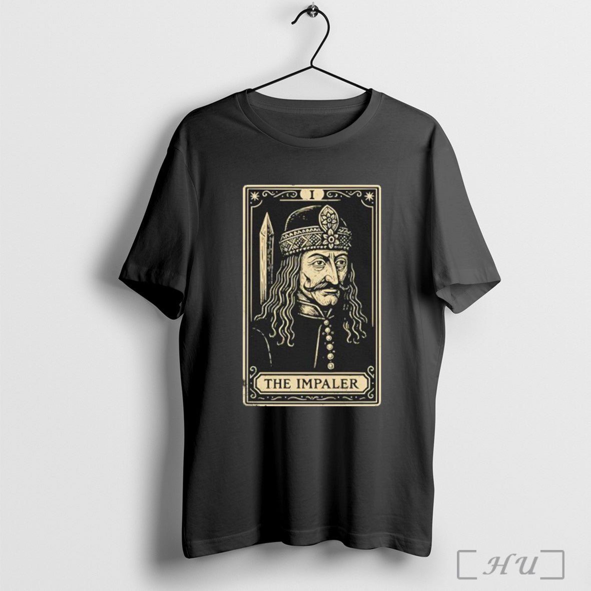 Officials Vlad Tepes The Impaler Tarot Card T Shirt Unisex T-shirt, Sweatshirt, Hoodie, Long Sleeve Tee - T-Shirt, Sweatshirt, Hoodie