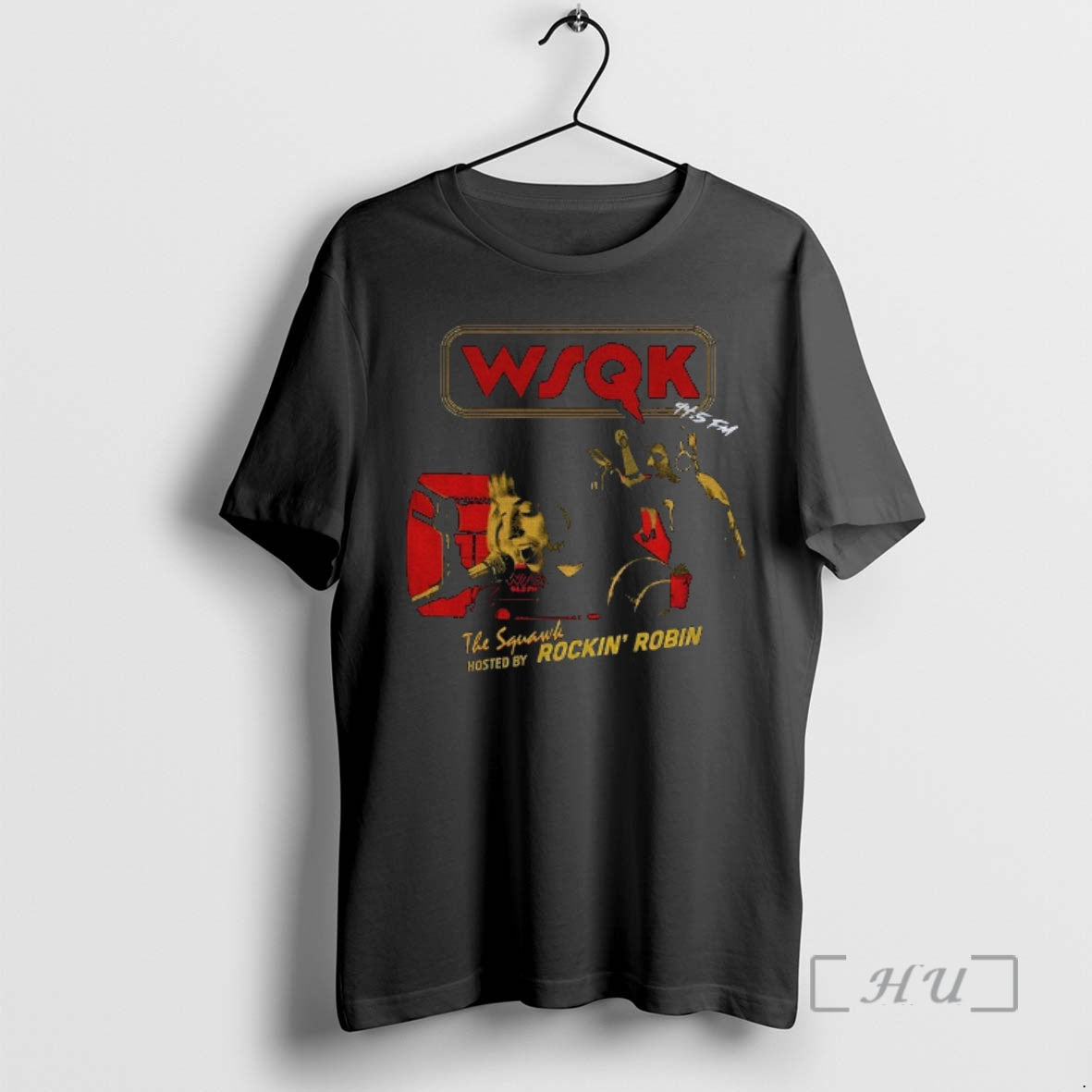 Officials Wsqk Rockin Robin The Squawkosted By Radio - T-Shirt, Sweatshirt, Hoodie