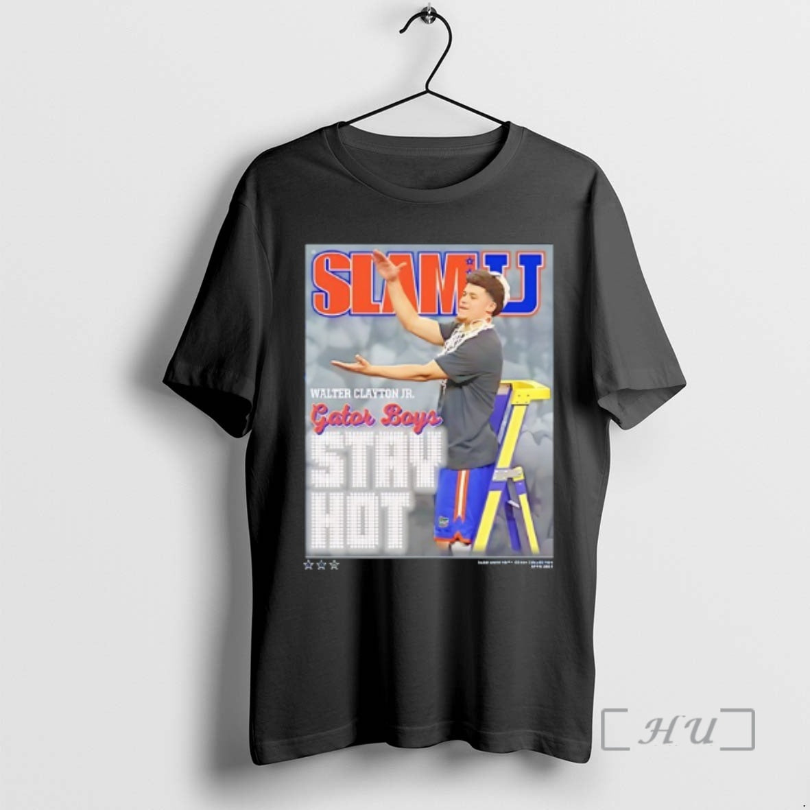 Officials Walter Clayton Jr Slam Florida Gators Charcoa Utah Jazz Stay Hot Premium T Shirts - T-Shirt, Sweatshirt, Hoodie