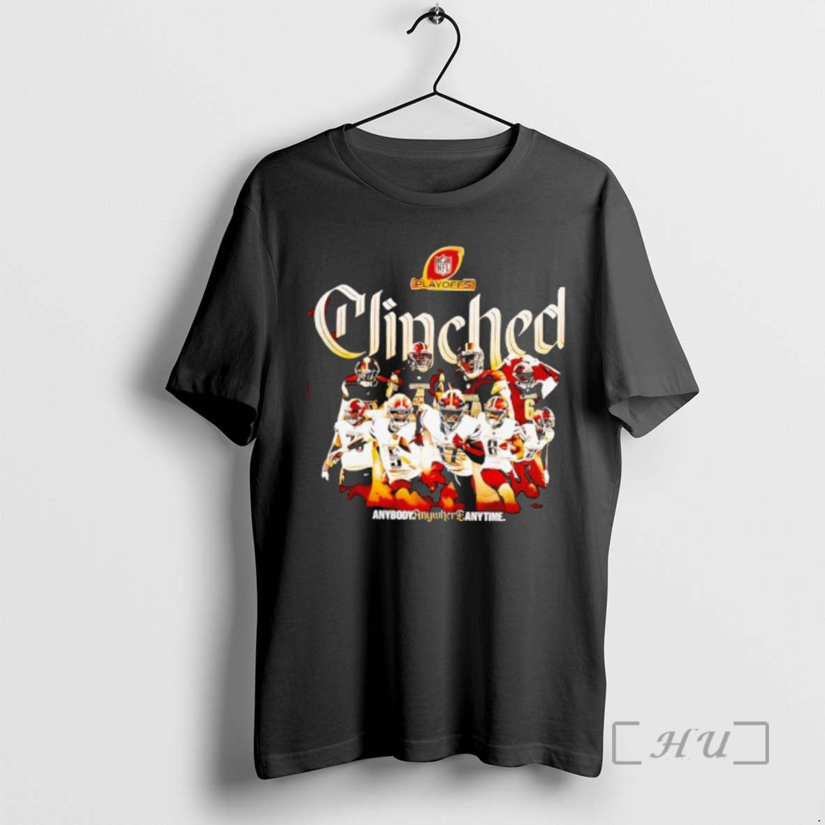Officials Washington Commanders Clinched Play Offs Take Command Team Players Graphic Premium T Shirts Sweater - T-Shirt, Sweatshirt, Hoodie