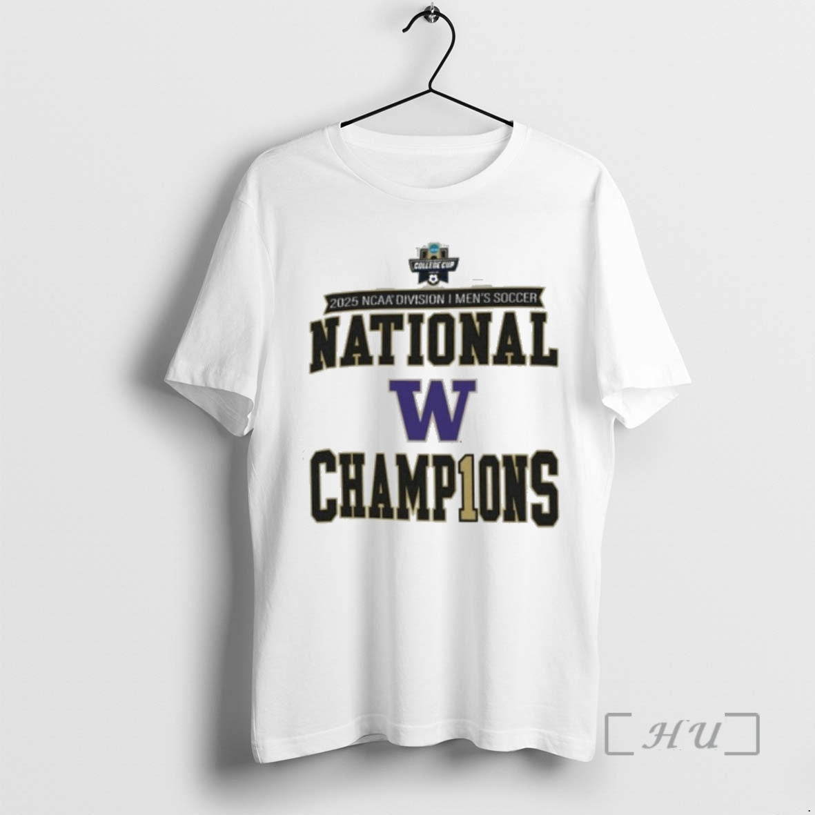 Officials Washington Huskies Champion 2025 Ncaa Mens Soccer National Champions - T-Shirt, Sweatshirt, Hoodie