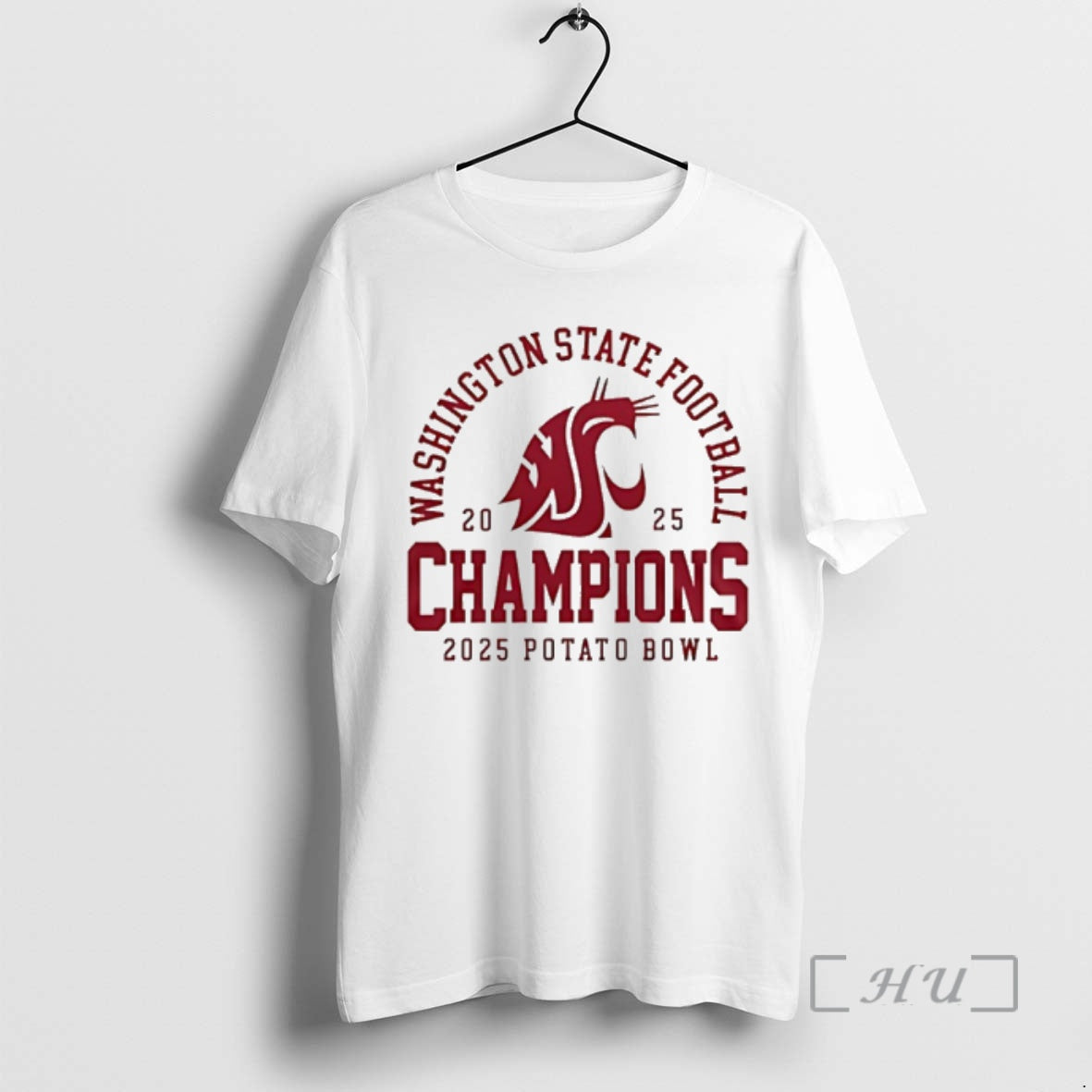 Officials Washington State Football 2025 Potato Bowl Champions Classic - T-Shirt, Sweatshirt, Hoodie
