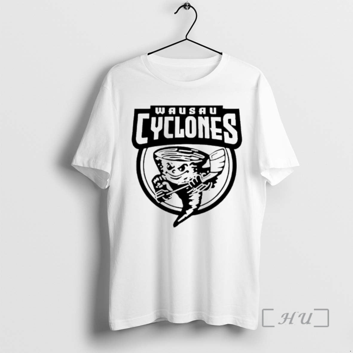 Officials Wausau Cyclones Hockey Logo - T-Shirt, Sweatshirt, Hoodie