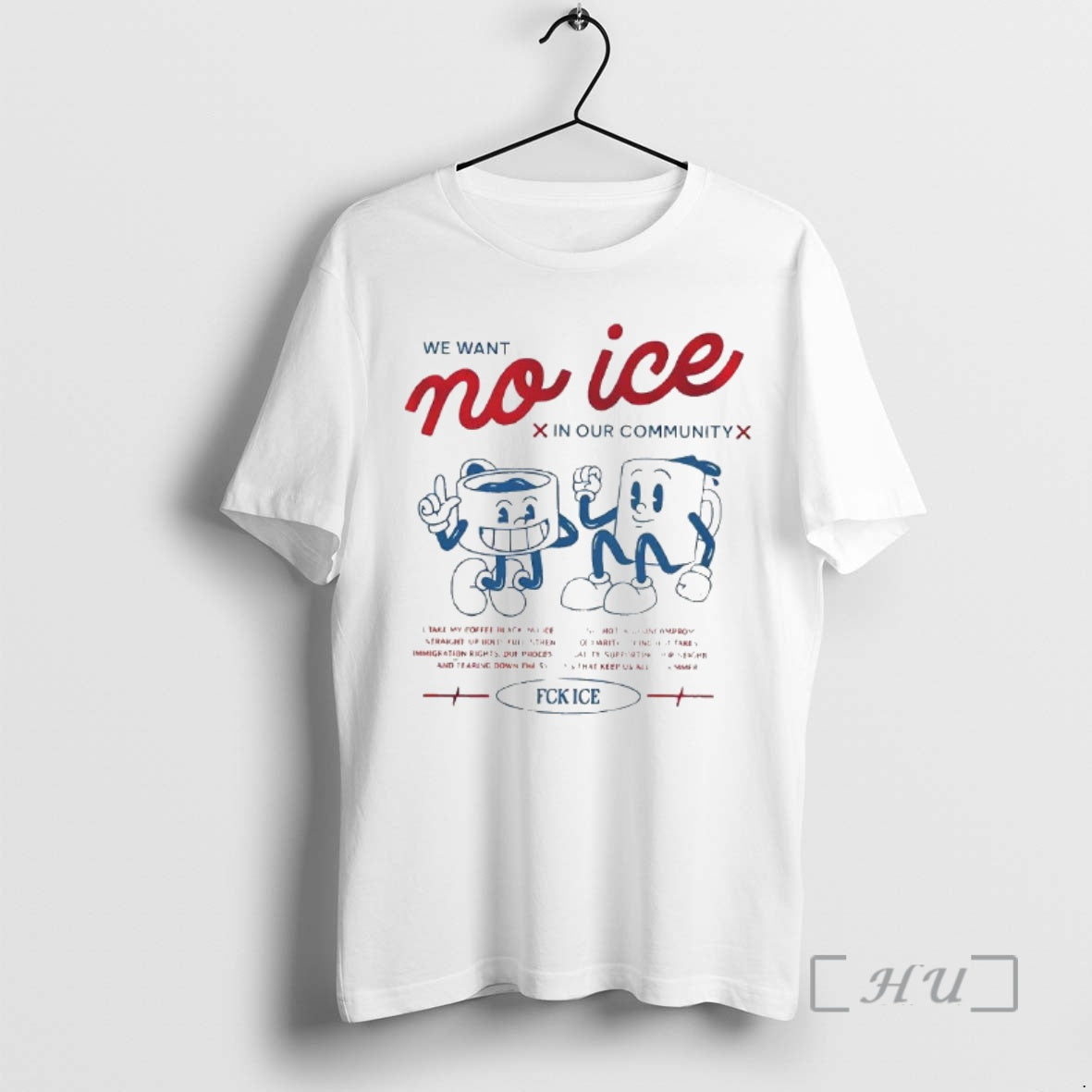 Officials We Want No Ice In Our Community Fuck Ice Sarcastic Woman Premium T Shirts - T-Shirt, Sweatshirt, Hoodie