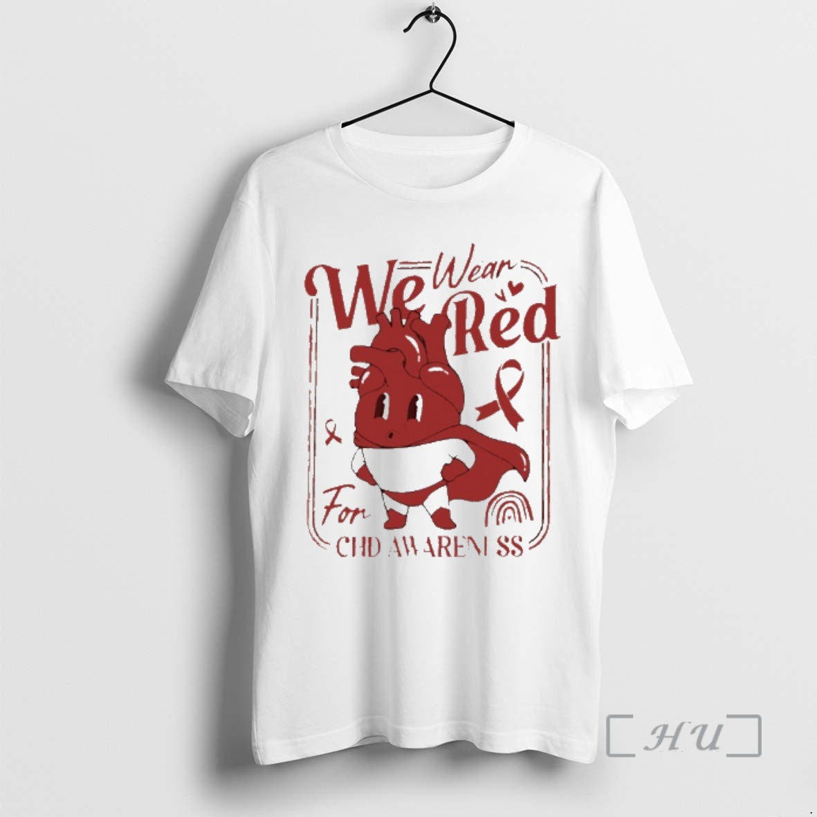 Officials We Wear Red For Chd Awareness - T-Shirt, Sweatshirt, Hoodie